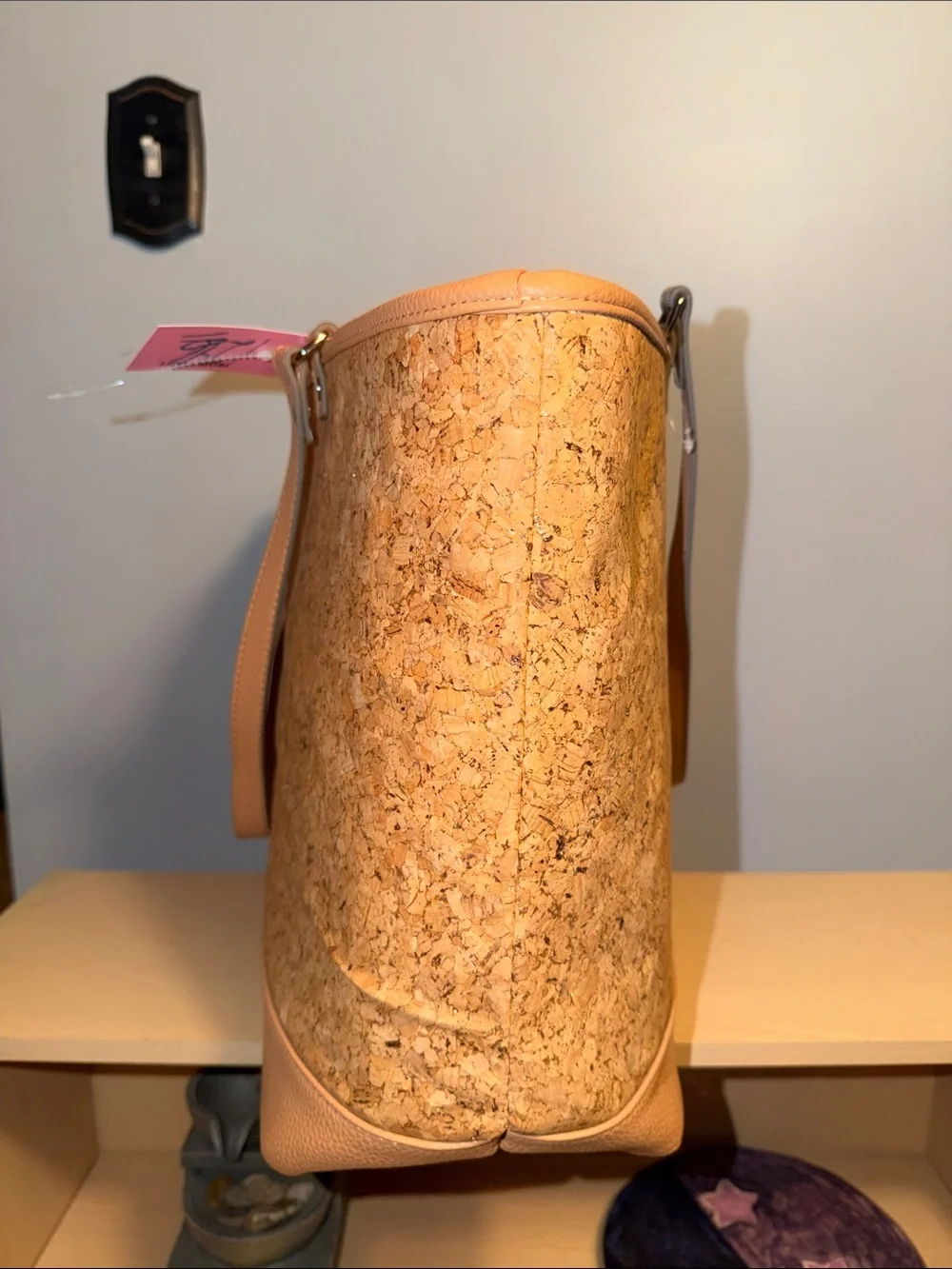 Jewel by Thirty One Large Cork Settar Tote Bag. NWOT.